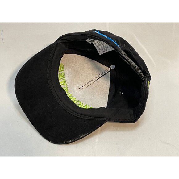 Disney Parks Monsters Inc hat cap youth 6 1/2" one size snap back black - Picture 10 of 10